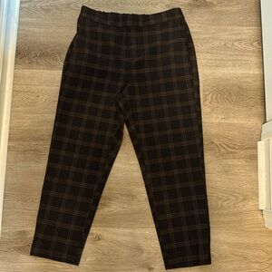 BANANA REPUBLIC Plaid Trouser